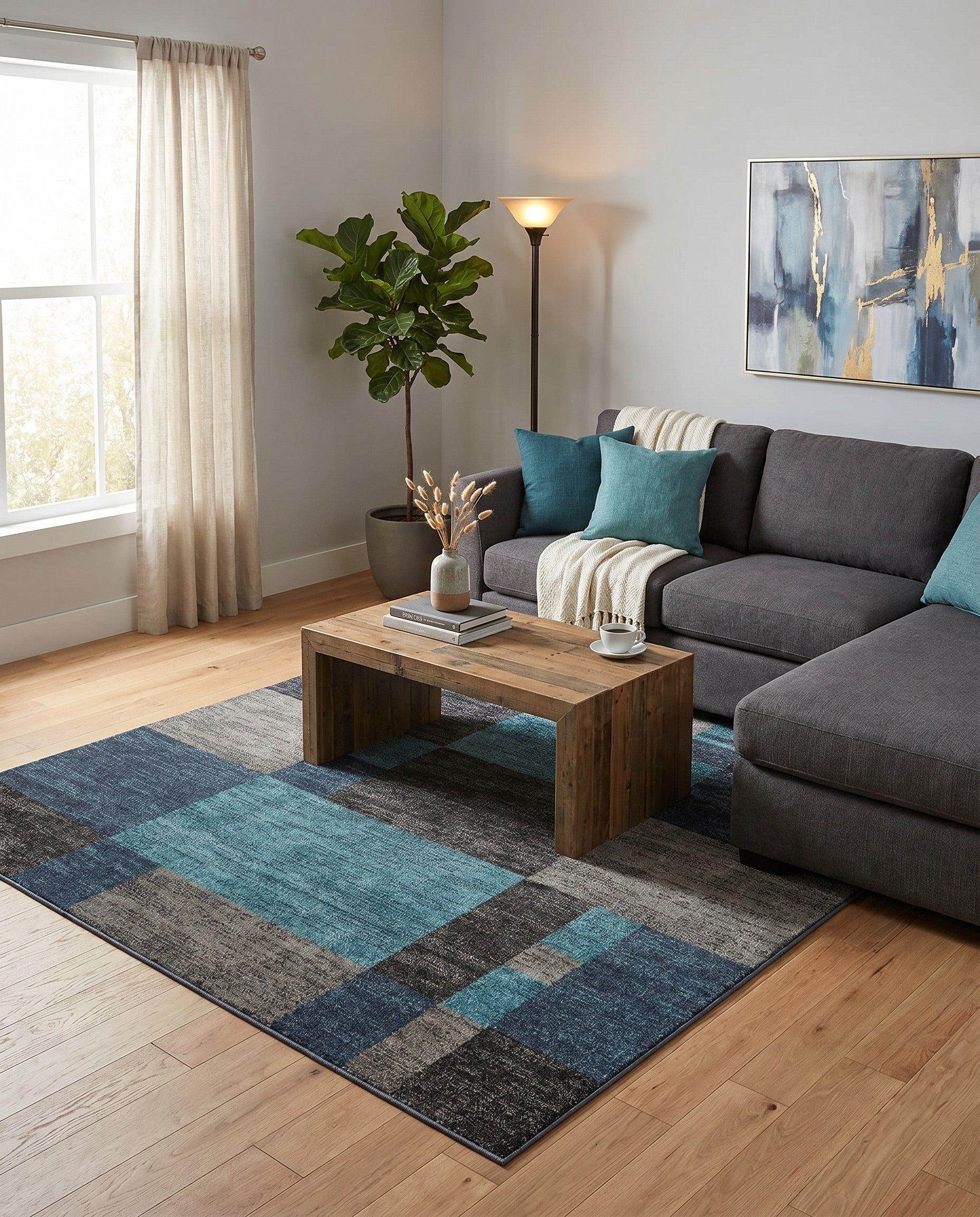 7' 10 x 7' 10 Equinox Square Rug