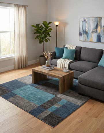 7' 10 x 7' 10 Equinox Square Rug