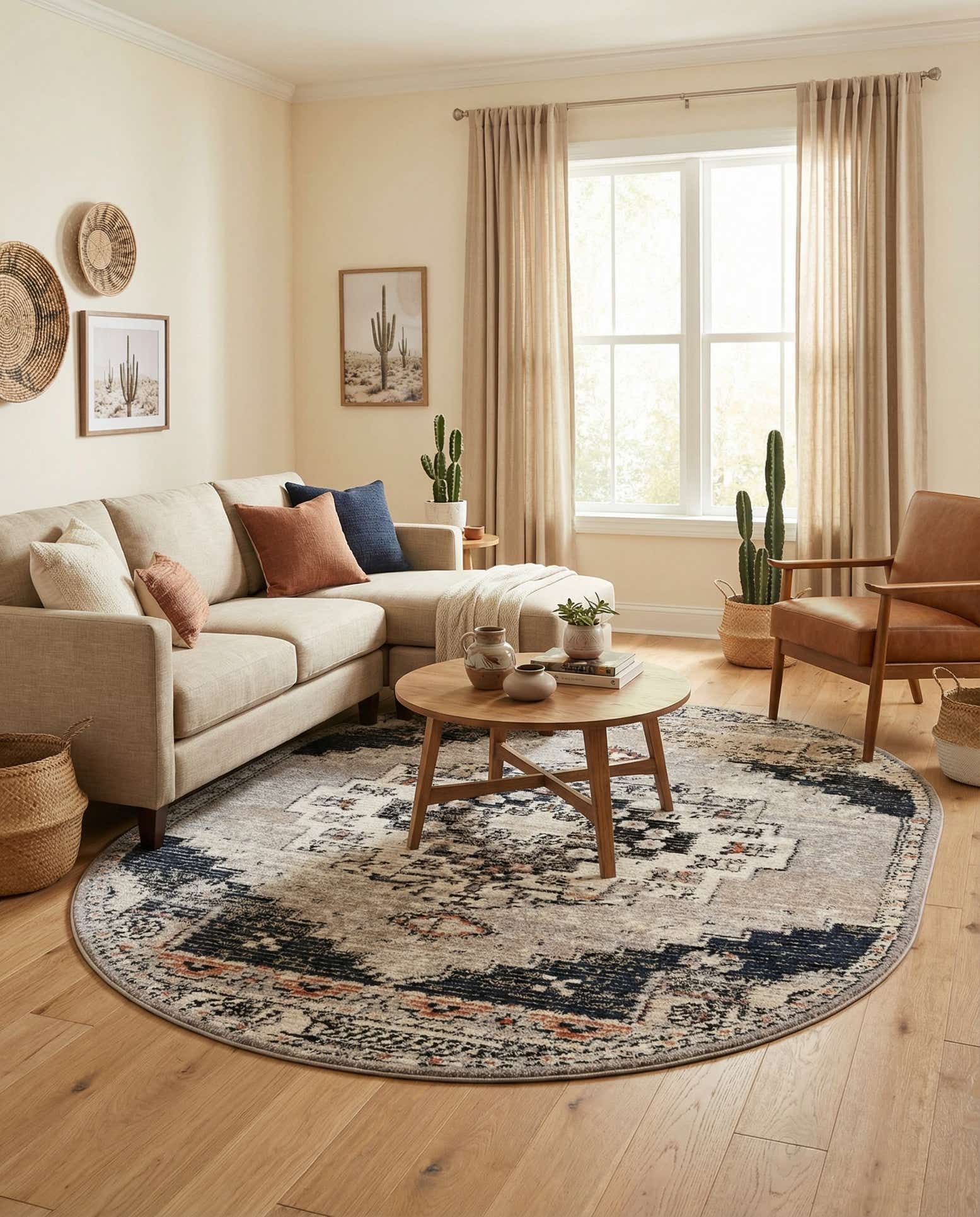 8' x 10' Tucson Oval Rug