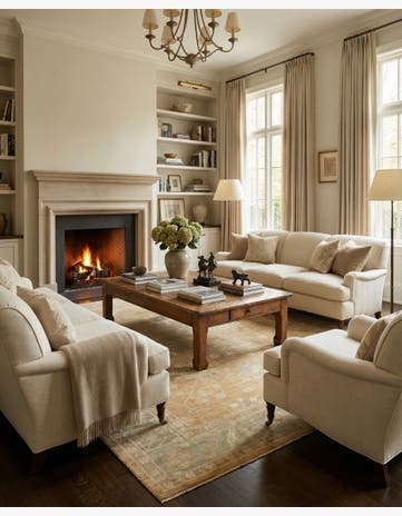 8' 8 x 11' 8 Hand Knotted Oushak Wool Rug