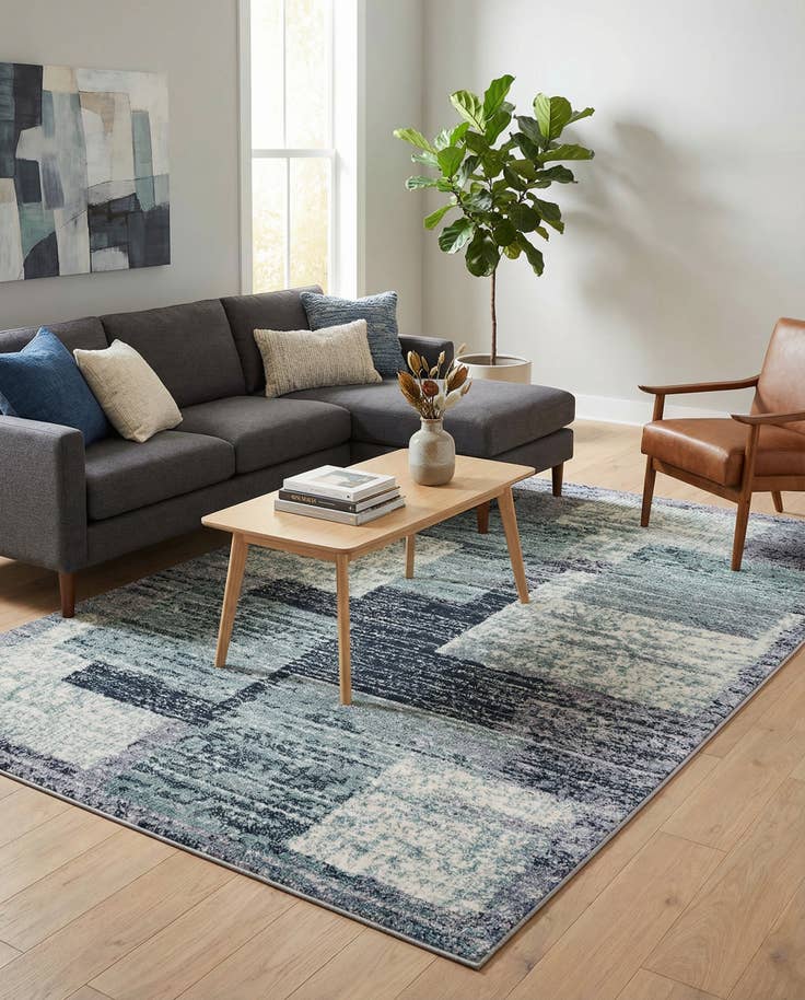 Detail image of 6' 1 x 9' Tucson Rug