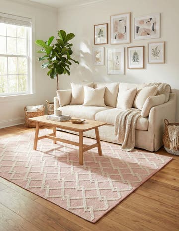 5' 1 x 8' Hand Knotted Jill Zarin Dorset Rug