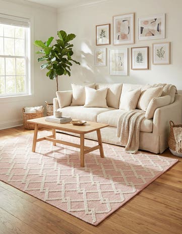 5' 1 x 8' Hand Knotted Jill Zarin Dorset Rug