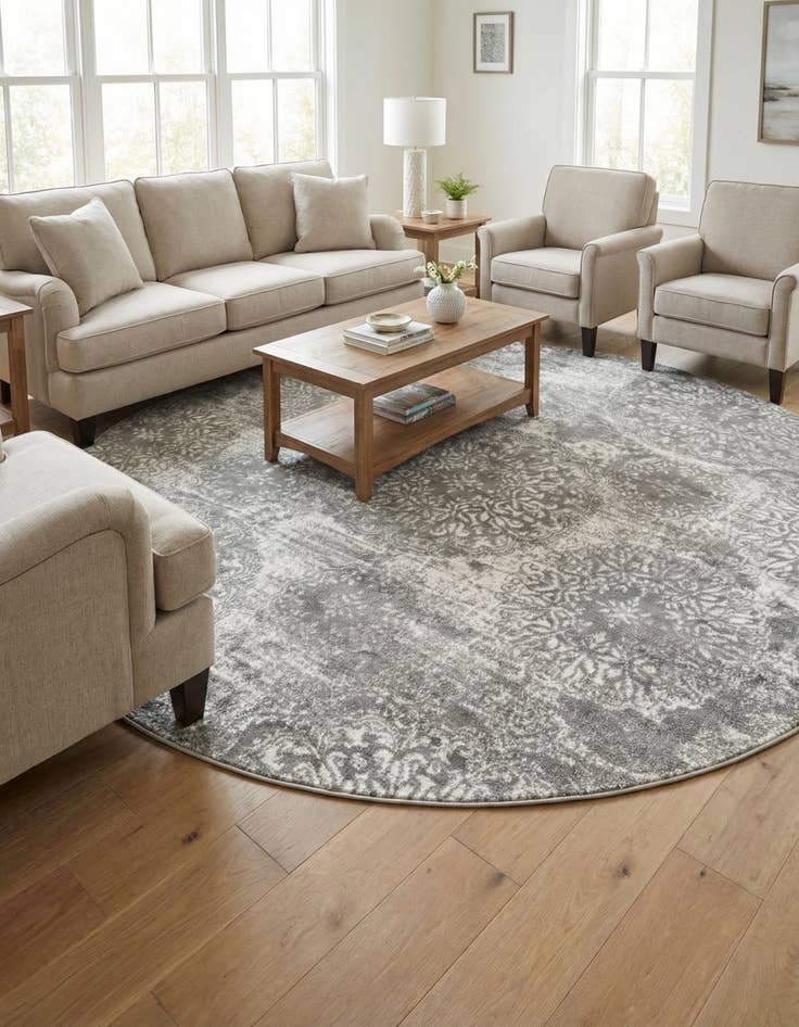 Detail image of 7' 10 x 7' 10 Monte Carlo Round Rug