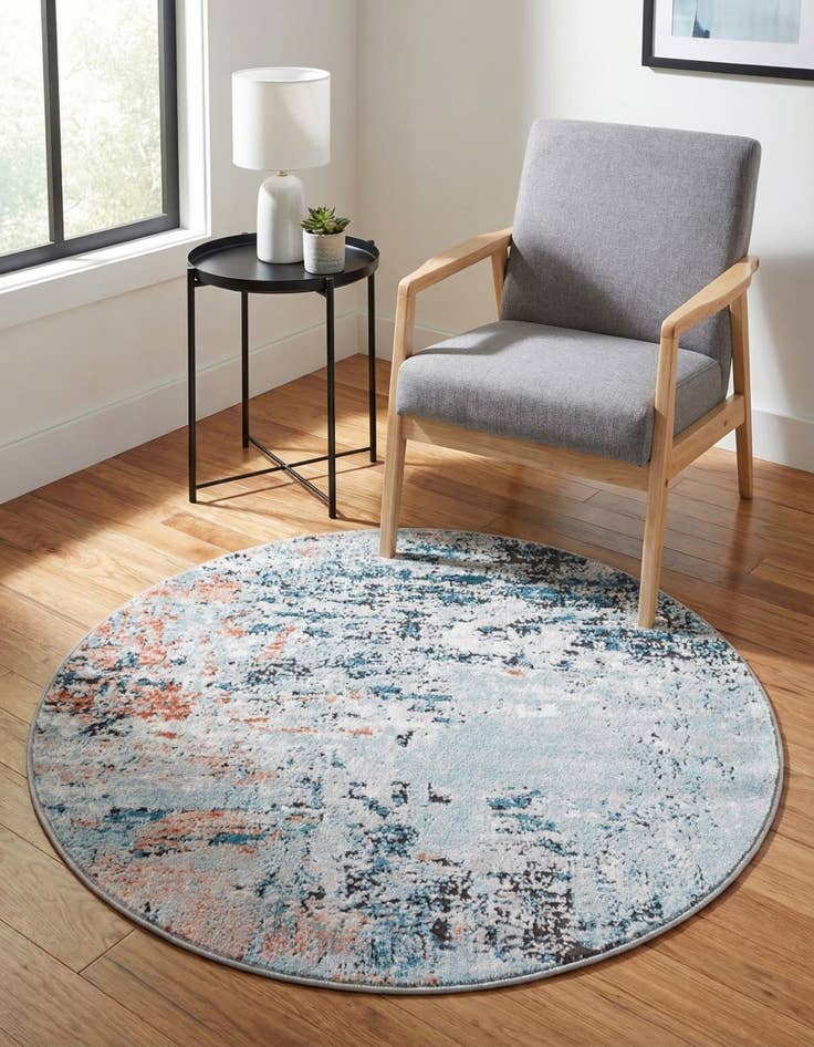 Detail image of 3' 3 x 3' 3 Leipzig Round Rug