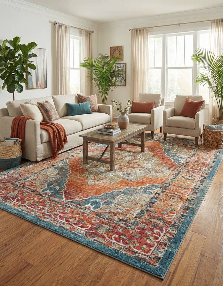 Detail image of 10' x 14' Isabella Rug