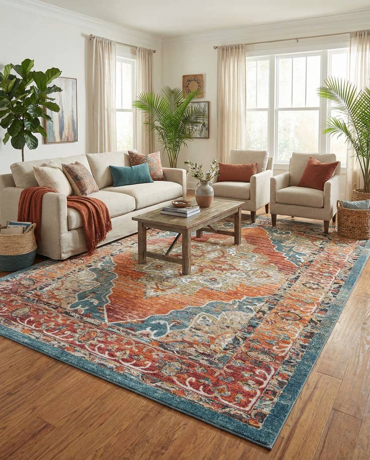 Detail image of 10' x 14' Isabella Rug