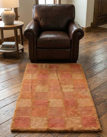 2' 5 x 4' 7 Hand Knotted Kashkuli Gabbeh Wool Rug