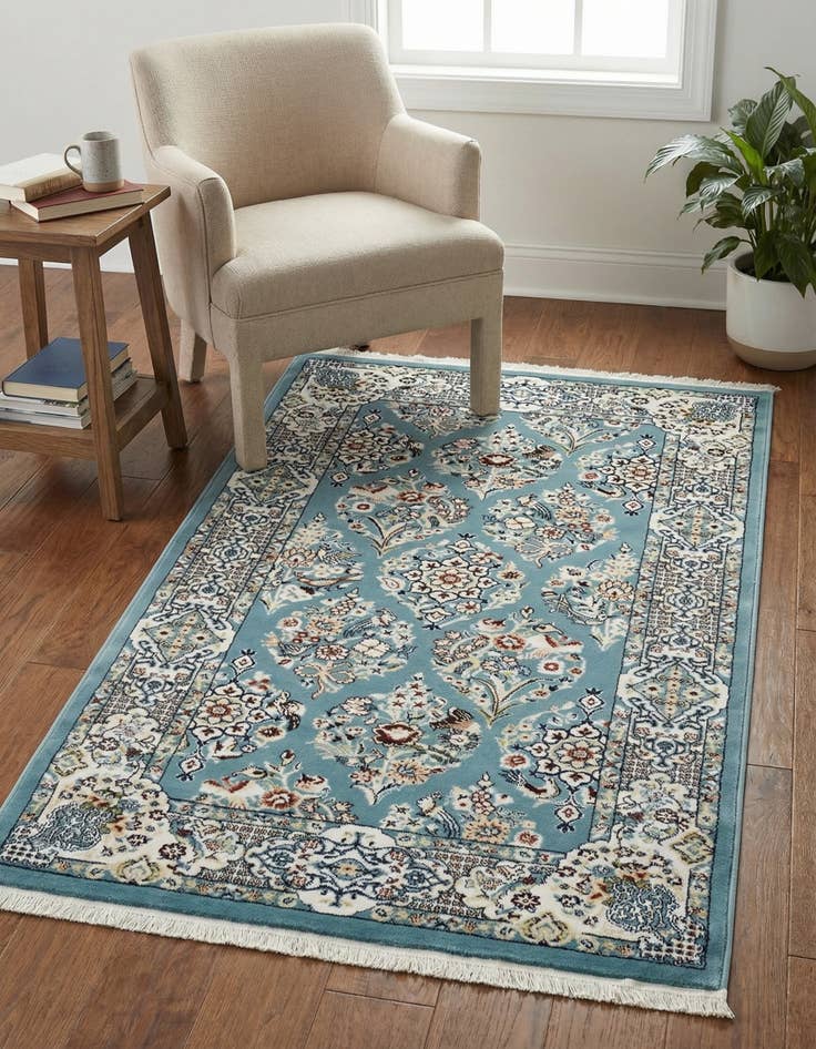 Detail image of 3' x 5' 3 Nain Design Rug