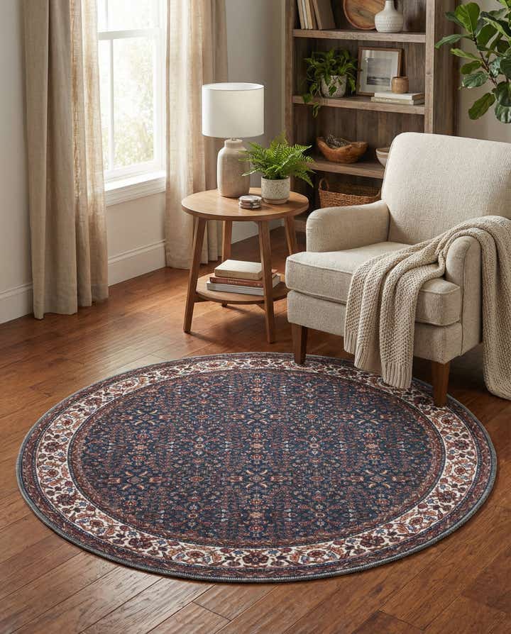 4' x 4' Yara Round Rug