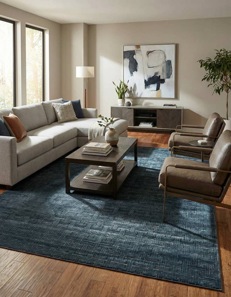 Detail image of Jill Zarin 9' x 12' 2 Uptown Park Avenue Rug