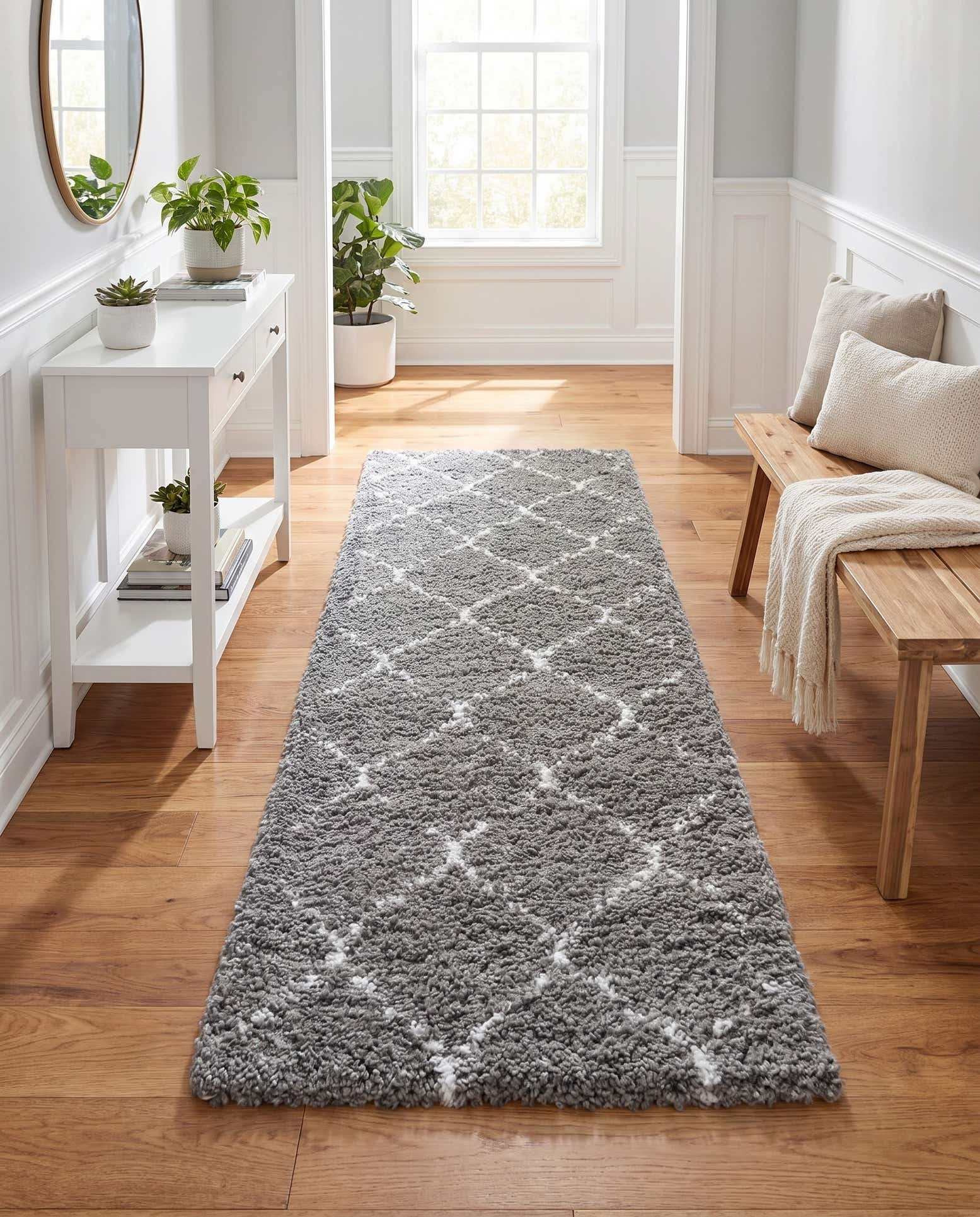 2' 7 x 10' Marrakesh Shag Runner Rug