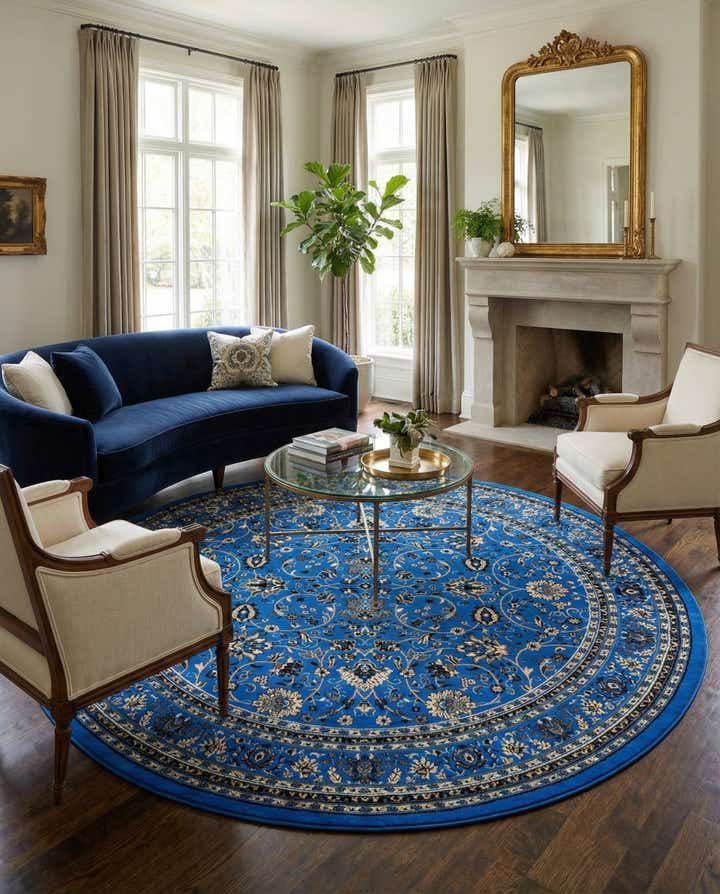 10' x 10' Yasmin Round Rug