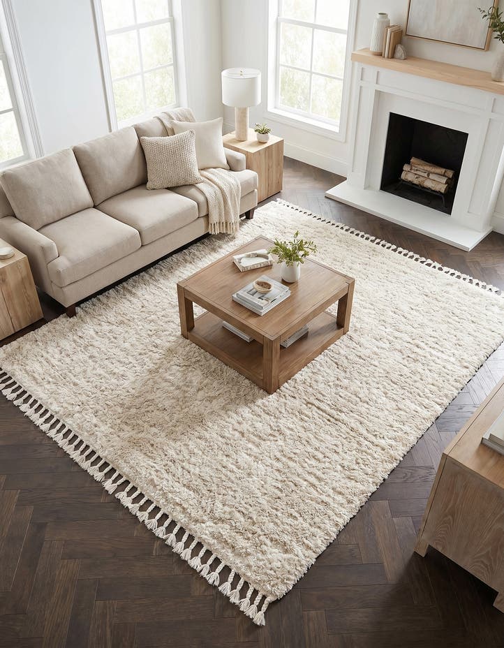 8' x 8' Athena Shag Square Rug