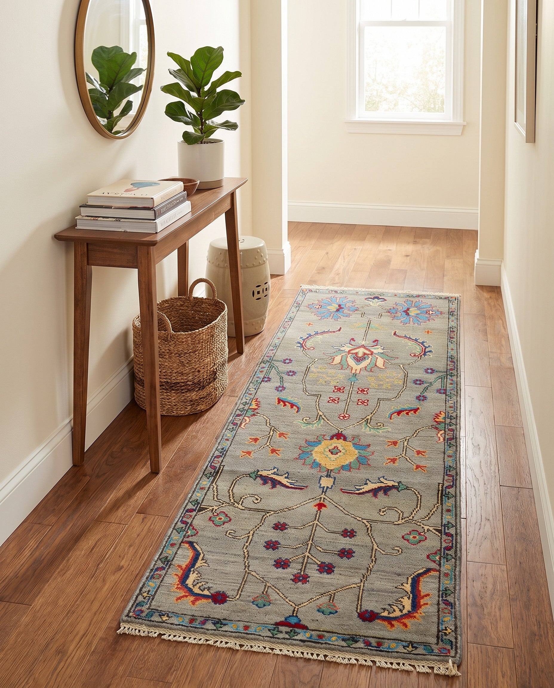 2' 2 x 5' 11 Hand Knotted Kazak Runner Rug