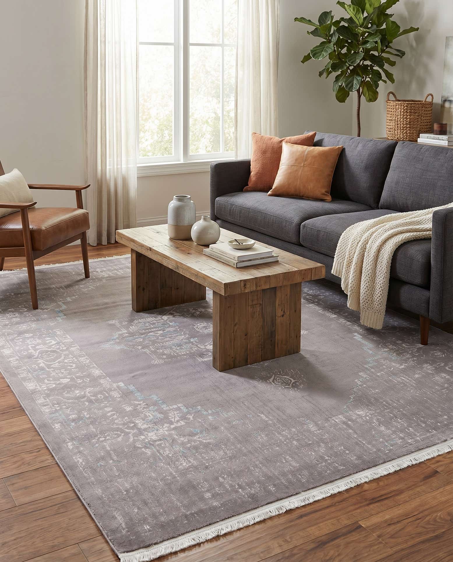7' x 10' New Vintage Rug