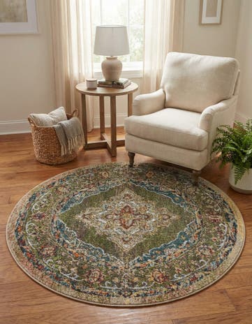 4' x 4' Isabella Round Rug