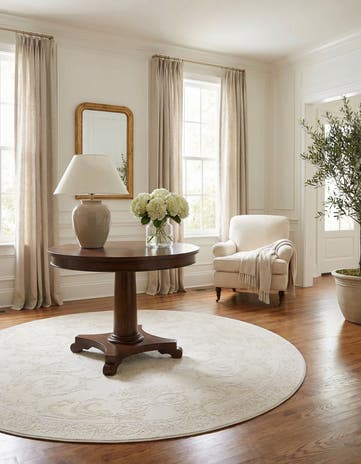 7' 10 x 7' 10 Finsbury Round Rug