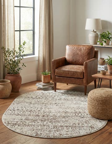3' 3 x 5' 3 Hermitage Oval Rug