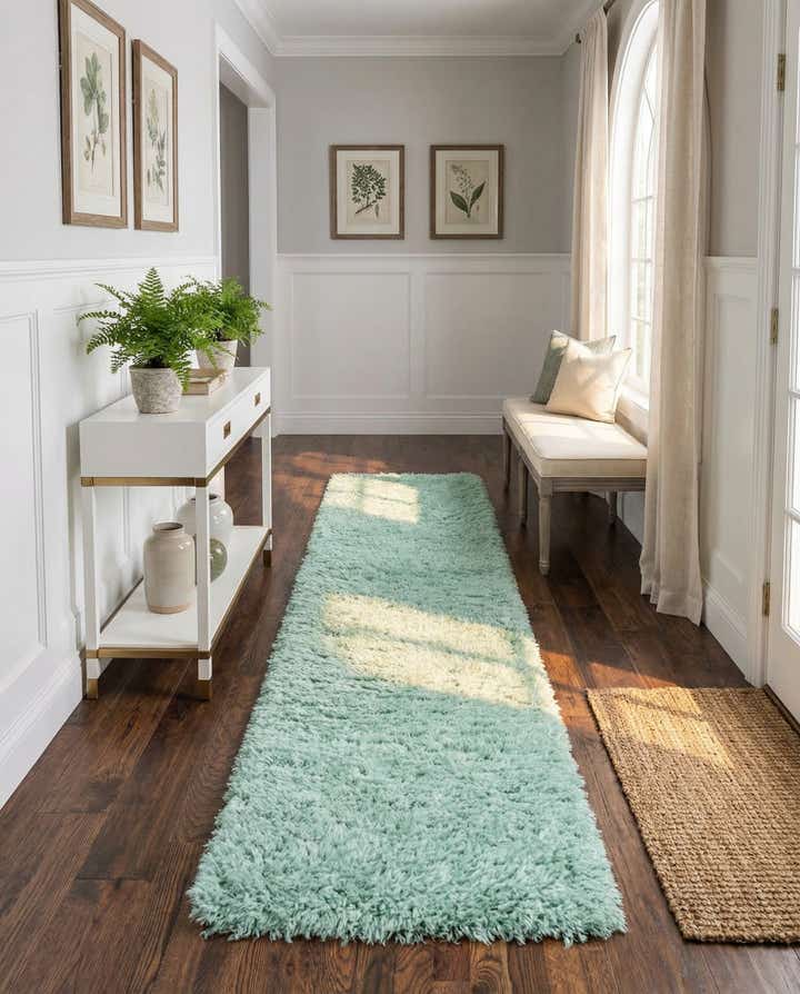80cm x 400cm Infinity Shag Läufer Teppich