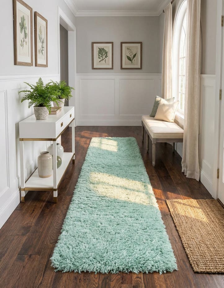 2' 7 x 13' Infinity Shag Runner Rug