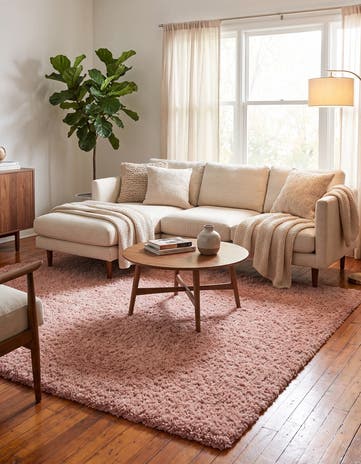 7' x 7' Zermatt Shag Square Rug
