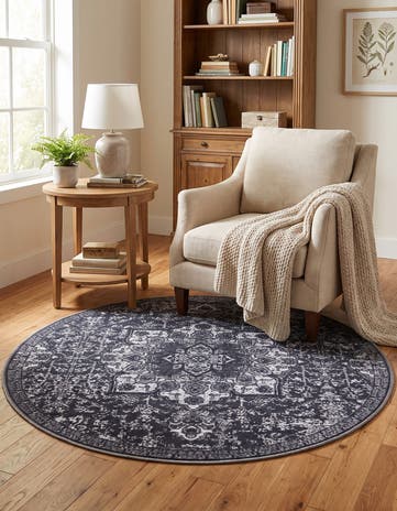 4' x 4' Renaissance Round Rug