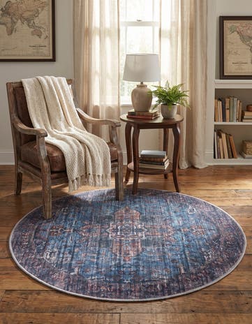 100cm x 100cm Maahru Round Rug