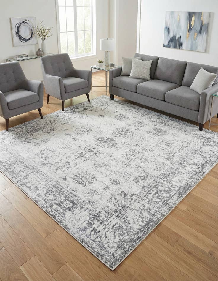 Detail image of 7' 10 x 7' 10 Monte Carlo Square Rug