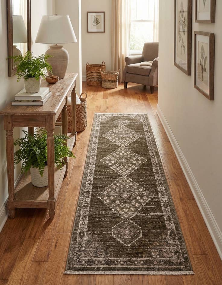 Detail image of 2' x 7' 7 Grand Tradition Runner Rug