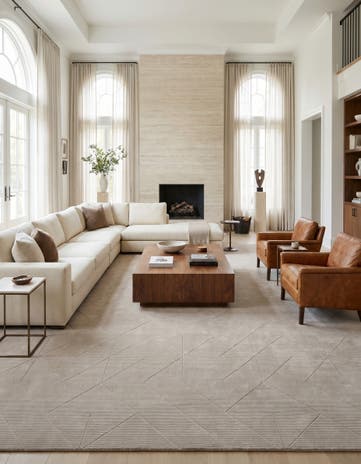 12' x 16' 1 WoolCraft Geometric Rug