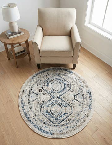 3' x 3' Charlotte Round Rug