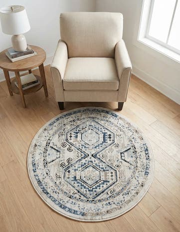 3' x 3' Charlotte Round Rug
