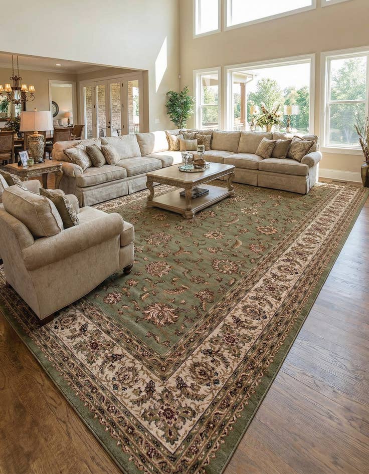 Detail image of 10' 6 x 16' 5 Aditi Rug