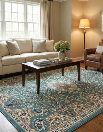 5' 3 x 8' Nain Design Rug