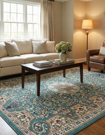 5' 3 x 8' Nain Design Rug