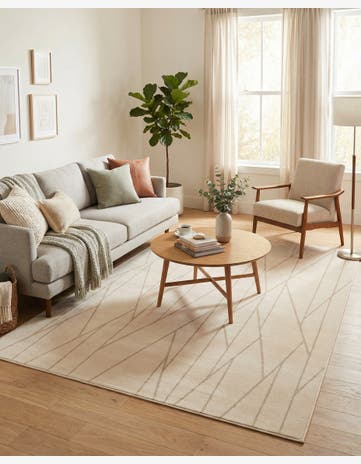 Ivory Contour Rug