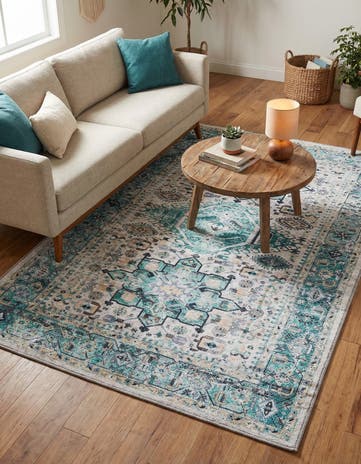 4' x 6' Washable Yara Rug