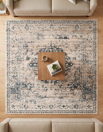 6' 9 x 7' Eliza Square Rug