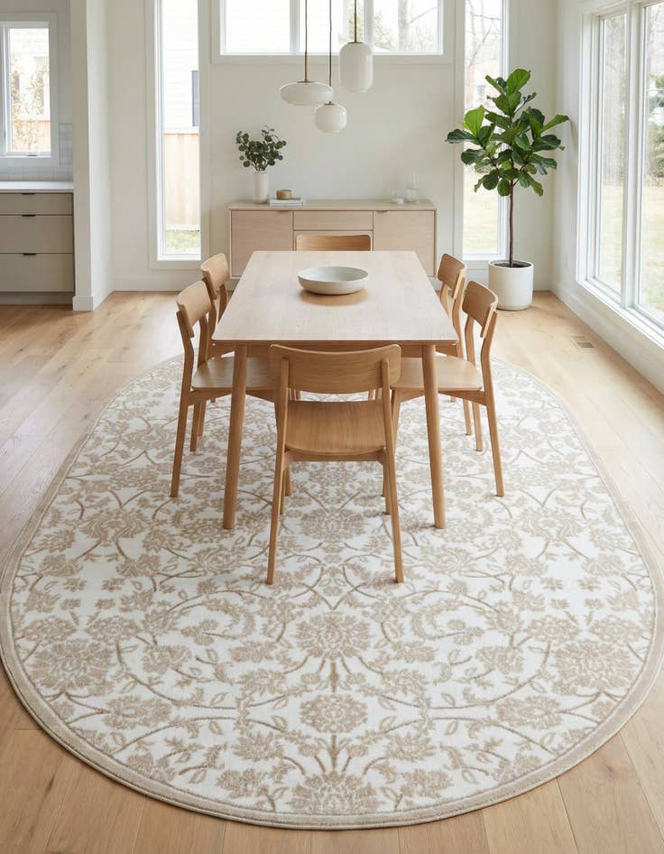 Detail image of 6' x 9' Himalaya Oval Rug