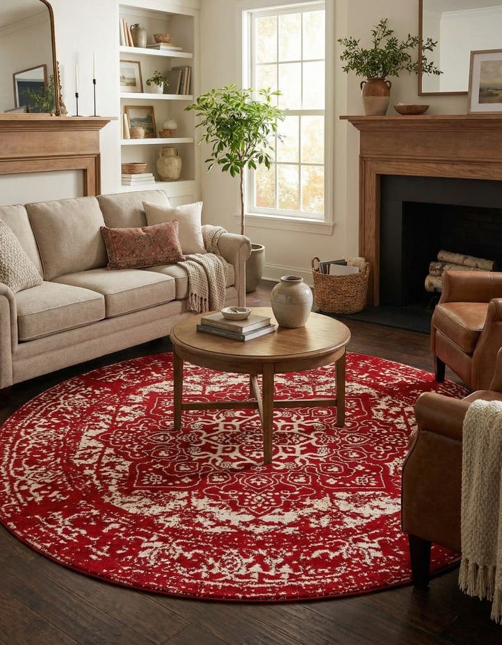 7' 10 x 7' 10 Arlington Round Rug