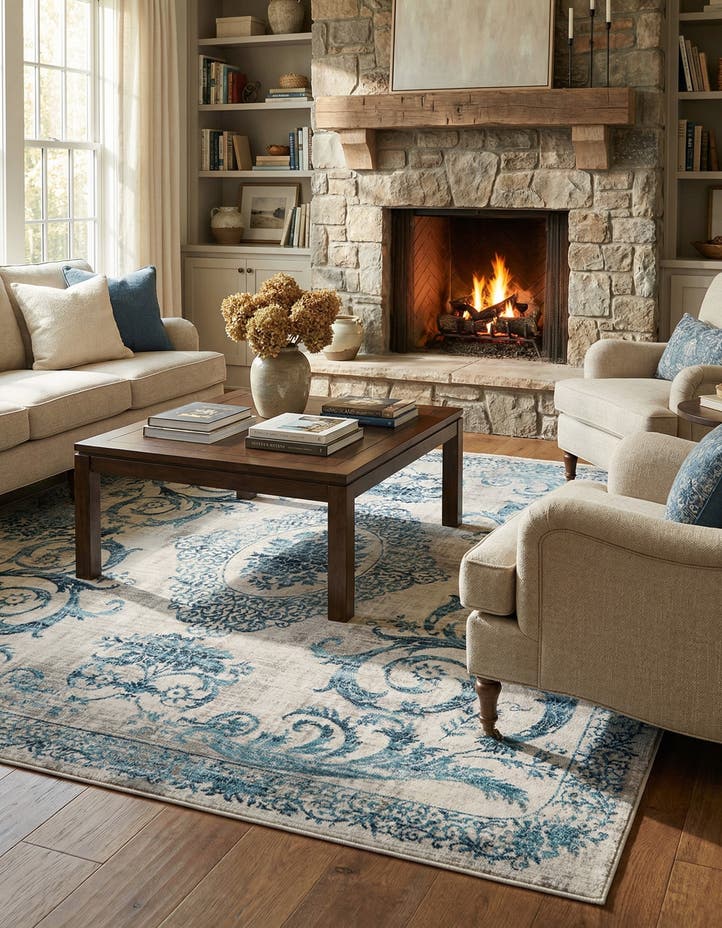 7' 10 x 7' 10 Finsbury Square Rug