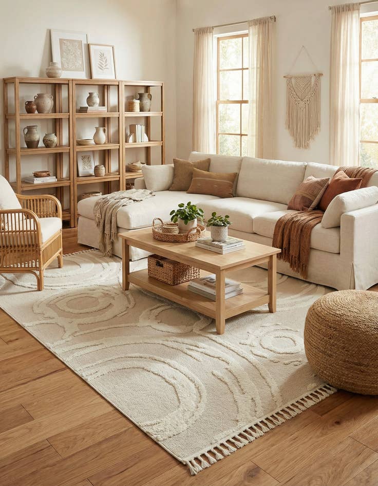 Detail image of 9' 6 x 14' 3 Boho Rug