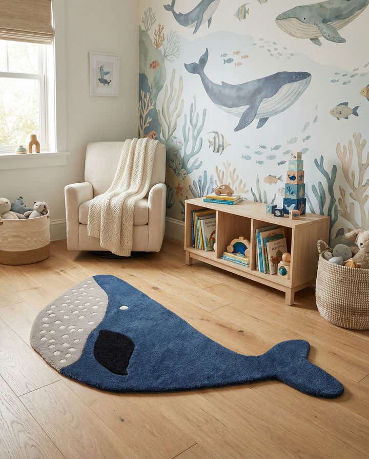 3' 1 x 5' 1 Playtime Kids Wool Freeform Rug