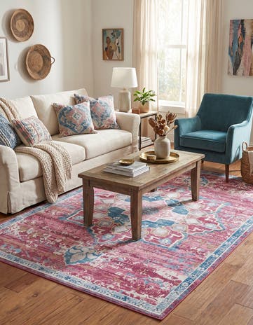 5' 3 x 8' Washable Renaissance Rug