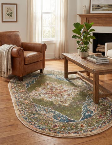 3' 3 x 5' 3 Isabella Oval Rug