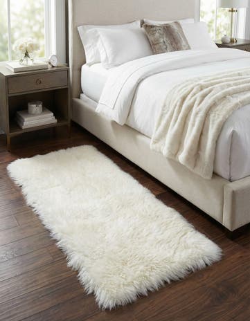 2' x 4' Sheepskin Runner Rug