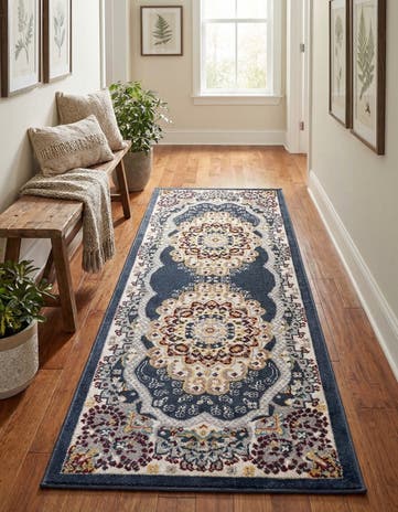 2' x 5' Kamala Washable Runner Rug