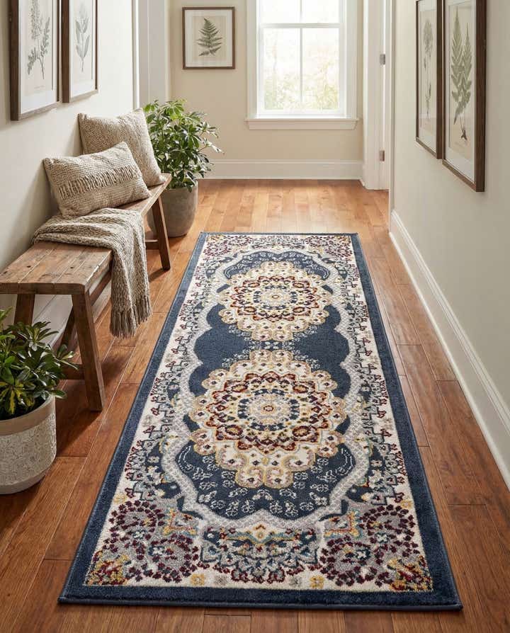 2' x 5' Kamala Washable Runner Rug