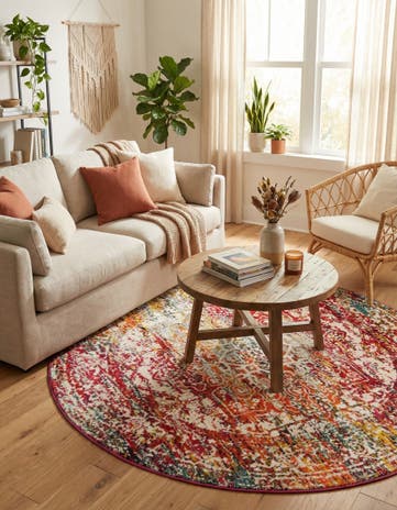 7' x 7' Arlington Round Rug